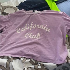 Cropped California Girl Cropped Tee